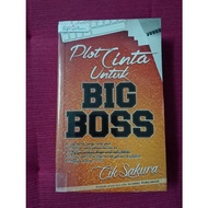 [PRELOVED] Novel plot cinta untuk big boss - Cik Sakura