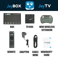 SMART TV BOX ANDROID JAYBOX RAM 4GB ROM 32GB LIFETIME FREE Chanel Premium Movie Drama Korea Nonton S
