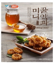 Korean Traditional Sweet Mini Honey Yakgwa Individual Cookies 400g * 2 Pack