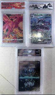 噴火龍 烈空座 PTCG 二創同人卡 pokemon 寵物小精靈 寶可夢 PSA PSA10ptcg TCG 外國粉絲 二創同人卡 寶可夢卡牌  BGS BGs10 星夜