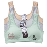 KATUN 6 pcs Fema AC588 Teenage Miniset Without Foam Teenage Undershirt step 2 bb 25-55 kg Girls Cott