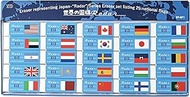 Seed Eraser Flag Lader World Flags 25 Count EP-RF1