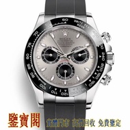 【鑒寶閣】全港最高價回收，多間實體門店 免費上門 現收現結：Rolex 勞力士116519ln 116519 勞力士地通拿白金灰面 Oysterflex錶帶計時碼表 40mm、刁陀 帝舵Tudor、愛
