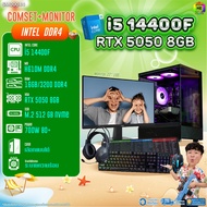 COMSET + MONITOR/ BONMECOM2 ครบเซ็ตพร้อมจอ/ CPU I5 14400F/ RTX 5050 8GB