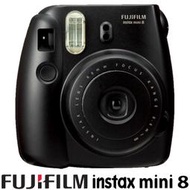 [全新] 富士拍立得 FUJIFILM INSTAX MINI 8 INSTAX 相機 / 黑色