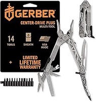 Gerber Gear Center-Drive Multitool Bit Set with Pliers, Knife & More - Coyote Brown Berry-Compliant 