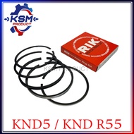 แหวนลูกสูบ RIK KND5/KND R55 แท้ KUBOTA (50048) 85 มิล อะไหล่รถไถเดินตามสำหรับเครื่อง KUBOTA (อะไหล่คูโบต้า)