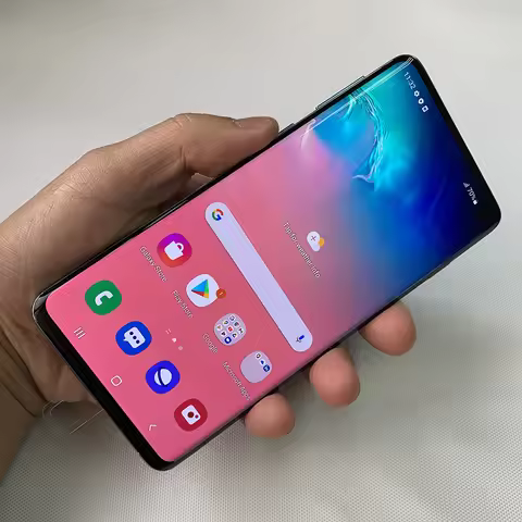 Original Samsung Galaxy S10 G973U1 G973F 4G Mobile Phone 6.1" 8GB RAM 128GB ROM Fingerprint NFC Snap