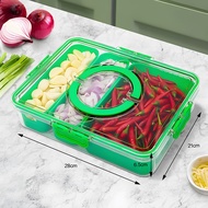 Food Storage Box Vegetable Fruit Food Container Lightweight Food Container Kitchen Spices Container