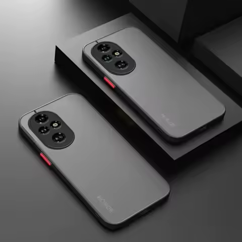 Matte Frosted Soft Shell for Honor 200 Pro Phone Case for HONOR Honor200 200pro Plain Anti Fingerpri