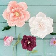 Thick Crepe Paper Flower Three-Dimensional Crepe Paper Art Flower Wedding Room Wedding Decoration Bi