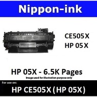 Nippon-ink HP 05X Laser Compatible Toner For CE505X HP05X - Laser Printer: P2035 P2035n P2055d P2055