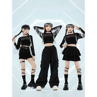 3-14 Years Old Hiphop Costume Kids Kids Dance Costume Hip Hop Kids Kids Girl Clothing Set Jazz Dance