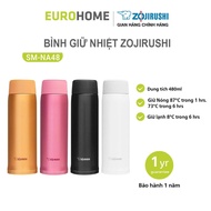 Zojirushi SM-NA48 Hot And Cold Thermos Bottle, 480ml Capacity, Made In Thailand, Genuine