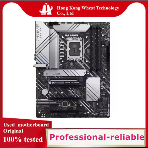 For Intel Z690 PRIME Z690-P WIFI motherboard Used original LGA 1700 LGA1700 DDR5 128GB M.2 NVME USB3