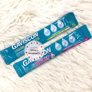 1 sachet of Gaviscon sachet 10ml - Original Peppermint Liquid / Double action / Advance