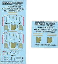 Kitz World Decal 1/48 USAF/USN F-4 Phantom MB Injection Sheet Detail (3D Decal) Plastic Model Decal 
