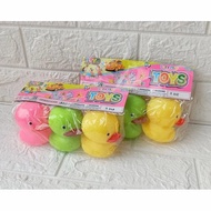 Baby Bath Toys Vinyl Rubber Doll Baby Children 5 6 7 8 9 Months 1 Year - DUCK