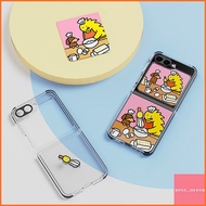 New Product Galaxy Z Flip 5 case Flip5 Cover Card Joguman Disney Spin Suitcase