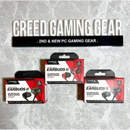 (Free transfer cable) HYPERX Cloud Earbuds 2/ Earbud II Gaming Headset for FPS games
