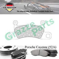 Münster Disc Brake Pad Rear for Porsche Cayenne (92A) 4.8 S GTS Turbo 3.0 Hybrid 10'-13' M48.02 M48.