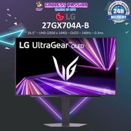 LG 27GX704A-B 27-inch Ultragear QHD (2650x1440) OLED Gaming Monitor 240Hz, 0.03ms