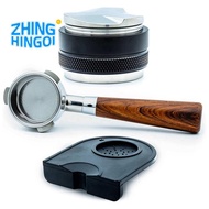 Coffee 54mm Bottomless Portafilter + 53mm Coffee Distributor & Tamper + Tamp Mat for the 
 Breville 