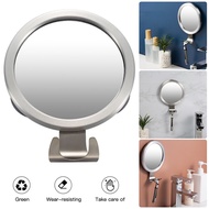 Men's Shaving Mirror with Shaver Holder Bathroom Mirror Powerful Suction Cup Bathtub Shower Mirror Wall Mount Makeup