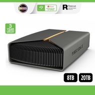Seagate FireCuda X Vault RGB External Gaming Hard Drive with USB-C Port, High Performance Desktop EX
