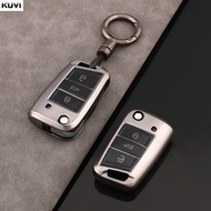 Fashion TPU Car Key Case Full Cover Fob For VW Volkswagen Golf 7 MK7 Tiguan MK2 SEAT Ateca Leon FR 2