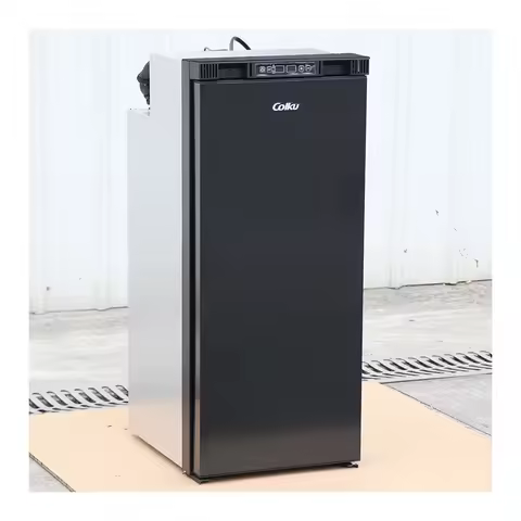 Factory Price 12V Dual Zone Compressor Car Refrigerator Rv Marine 24 Volt 90L Draw Fridge Upright Fr