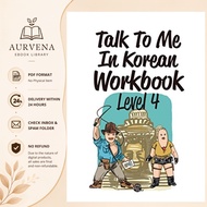 Talk To Me In Korean Workbook Level 4