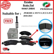 PERDODUA MYVI D20N 2018-2023 YEARS FRONT BRAKE PAD PROGANTI/04465-20R01 MYVI *FREE PERODUA INJECTOR 