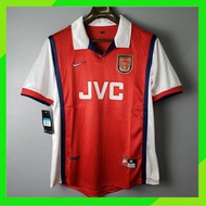 เสื้อกีฬาแขนสั้น ลายทีมชาติฟุตบอล Arsenal 98-99 ชุดเหย้า