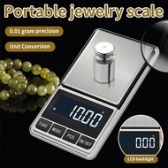 500g 0.01g Mini Penimbang Digital Poket USB  Elektronik LCD Barang Kemas