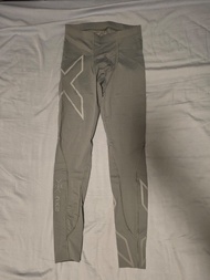 2XU Mens Compression Tights MCS Limited Colour Grey Size S 限定式已剪牌