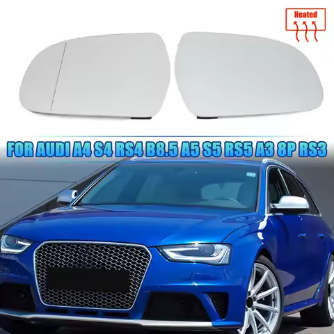 For Audi A4 S4 RS4 B8.5 2011-16 A5 S5 RS5 B8.5 10-16 A3 8P RS3 Rearview Mirror Glass Door Wing Mirro