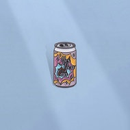 Fashion Yes You Can Colorful Cans Drink Brooch Pins Cartoon Cute Beverage Juice Pin Badges Accessori