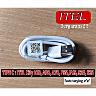 Itel Type C A90, A80, A70, P55 NFC, P55 5g Charger Cable. Fastcharging Max 18W