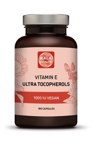 Kala Health Vitamin E 1000IU Ultra Tocopherol 450mg Vitamin E Vegan – all 4 Tocopherols - Alpha Toco