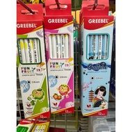 Greebel Pencil 2B Fun Fruit 2.8mm 1 PACK 12 PCS/