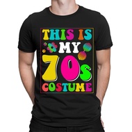 This Is My 70S Costume Party Style Retro Vintage Mens T-Shirts Top #6Ne