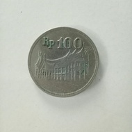 uang lama 100 rupiah 1973 tebal koin kuno indonesia ASLI
