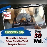 Mesin Roasting Otomatis - Alat Sangrai Kopi Kacang Manual Full Stainless Kapasitas 3kg