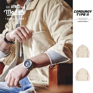 Retro  workwear style men youth 2023 winter new American  corduroy second-generation jacket type 2 A