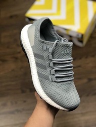 阿迪達斯Adidas Pure BOOST爆米花緩震透氣運動跑步鞋 貨號：CM8238