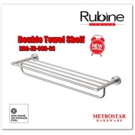 Rubine Double Towel Shelf RBA-ZN-08B-SS