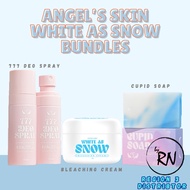 ANGEL’S SKIN WHITE AS SNOW BUNDLES (Bleaching Cream + Cupid Soap + 777 Deo Spray)