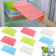 Kitchen 60-96grids Plastic Ice Cube Tray Molds Summer Candy Color Molder Mold Container Tray T7g0
