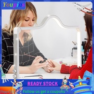 Youpins ASHATA Light for Nail Desk 3000-6000K 48W Arched Tech Foldable Lamp Stepless Brightness Fill